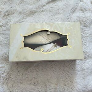 Y2K BRAND NEW IN BOX Victoria’s Secret Satin Bow Kitten Heel Mules